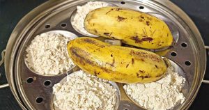 Healthy wheat flour banana snack recipe