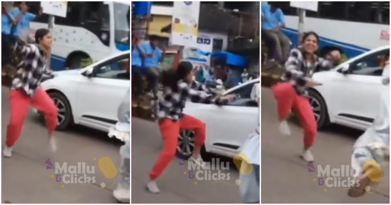 ട്രാഫിക് ബ്ലോക്കിൽ തകർത്താടി വൈറലായി പെൺകുട്ടിയുടെ ഡാൻസ്! ഒരു രക്ഷയുമില്ല നിമിഷ നേരംകൊണ്ട് വീഡിയോ കൊടൂര വൈറൽ | A girl Viral dance in a traffic block