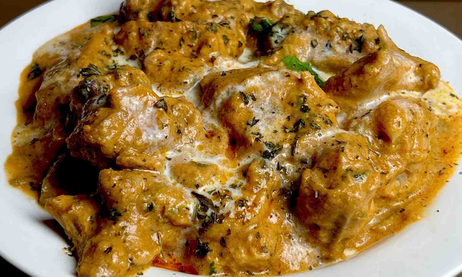 Easy Malai Chicken Gravy recipe