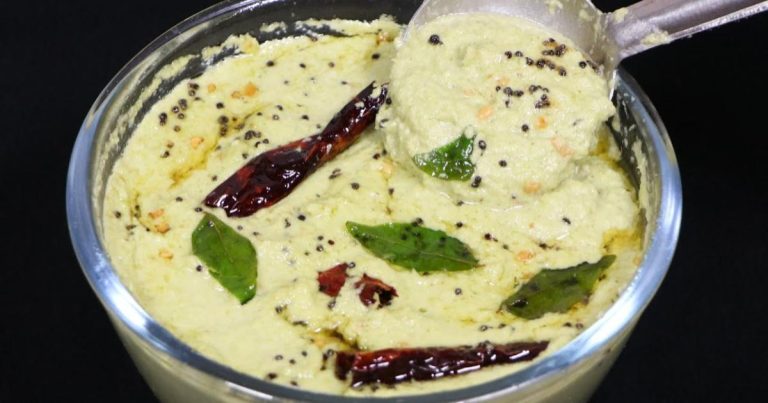 Kerala Style tasty Coconut Chutney Recipe