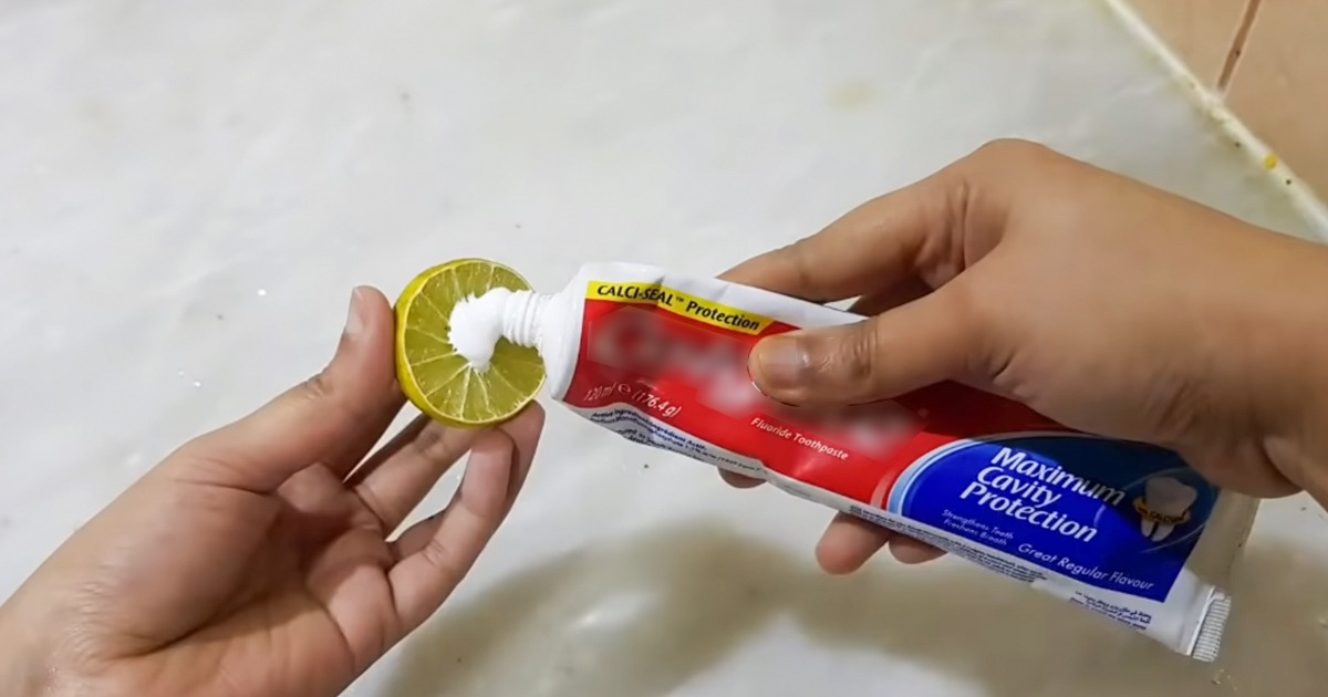 Lemon Paste Cleaning Tip