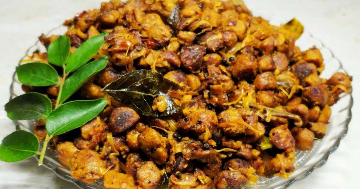 Soya Chunks Dry Fry recipe