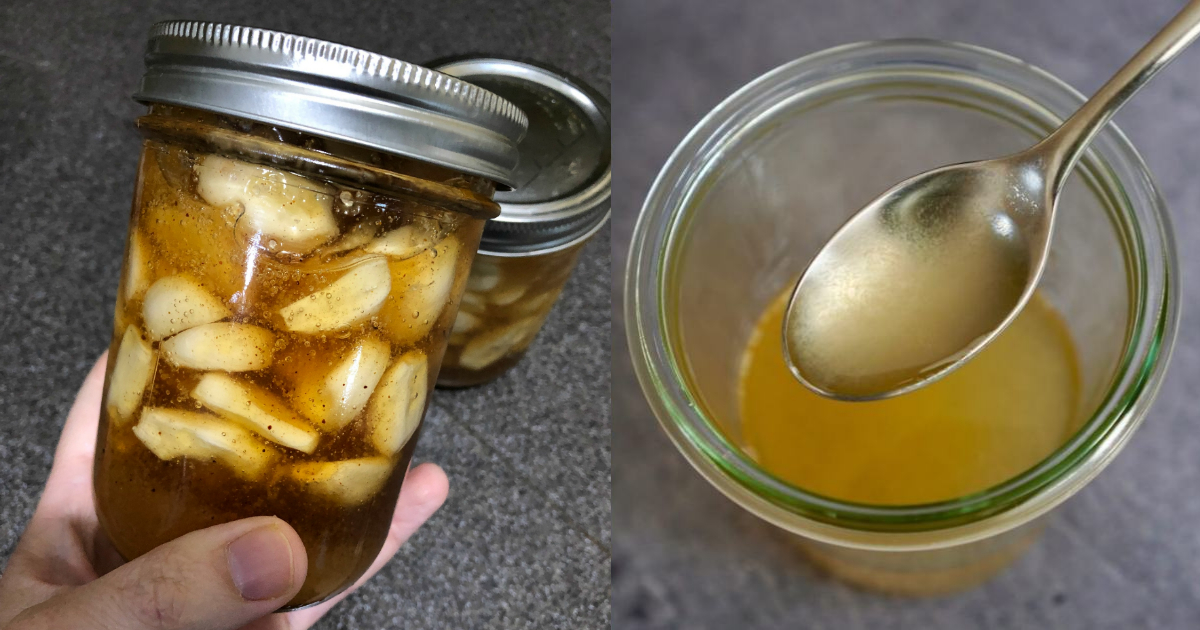 Homemade Garlic Cough Syrup