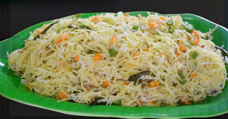 Simple Semiya upma breakfast recipe