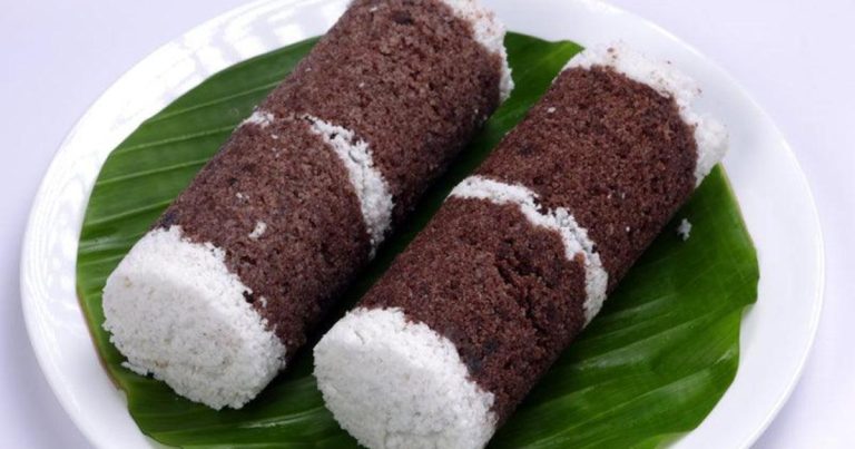 Soft Ragi Puttu Recipe