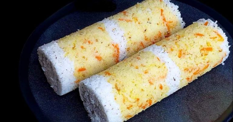 Tasty Soft Paal Puttu recipe