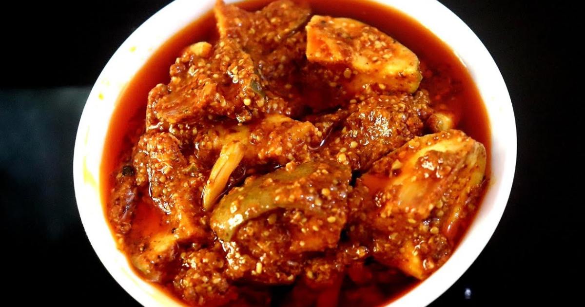 Vettumanga achar recipe