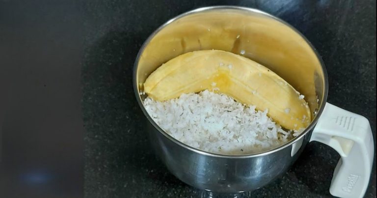 Banana cocount snack recipe