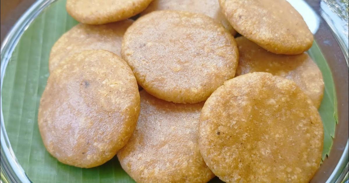 Rice flour jaggery recipe