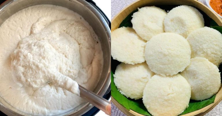 Tasty Perfect Idli Batter