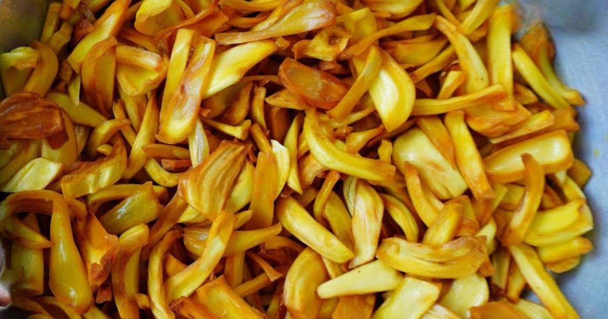 Crispy jackfruit Chips Recipe