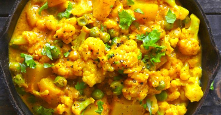 Cauliflower curry Recipe