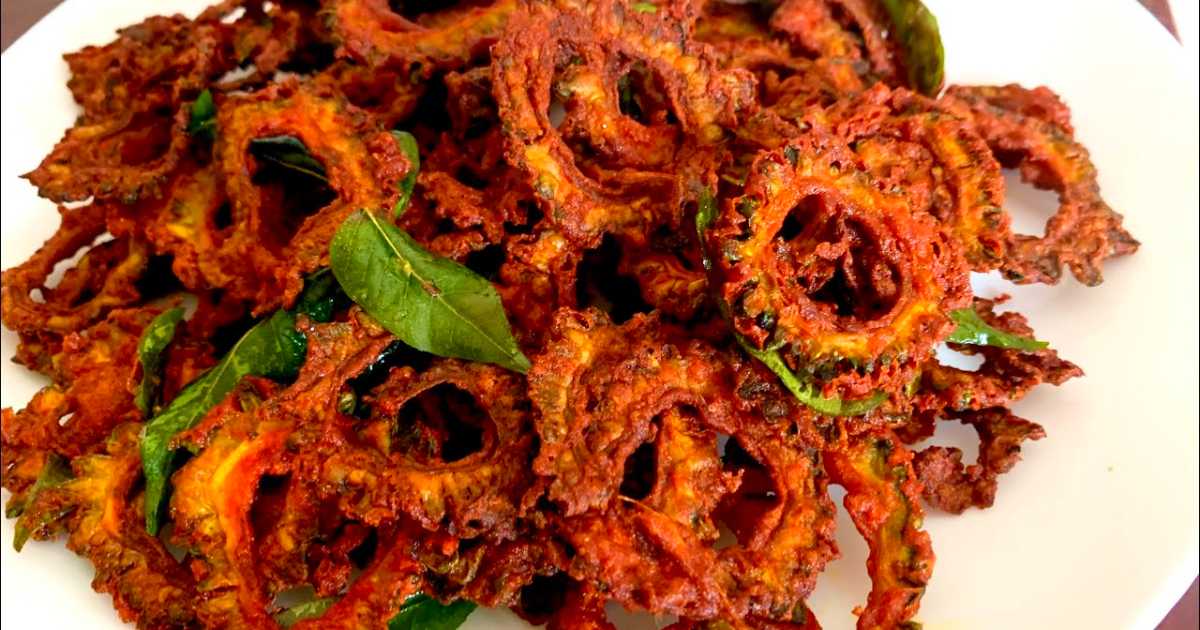 Bitter gourd frykaipakka Pavakka fry Recipe