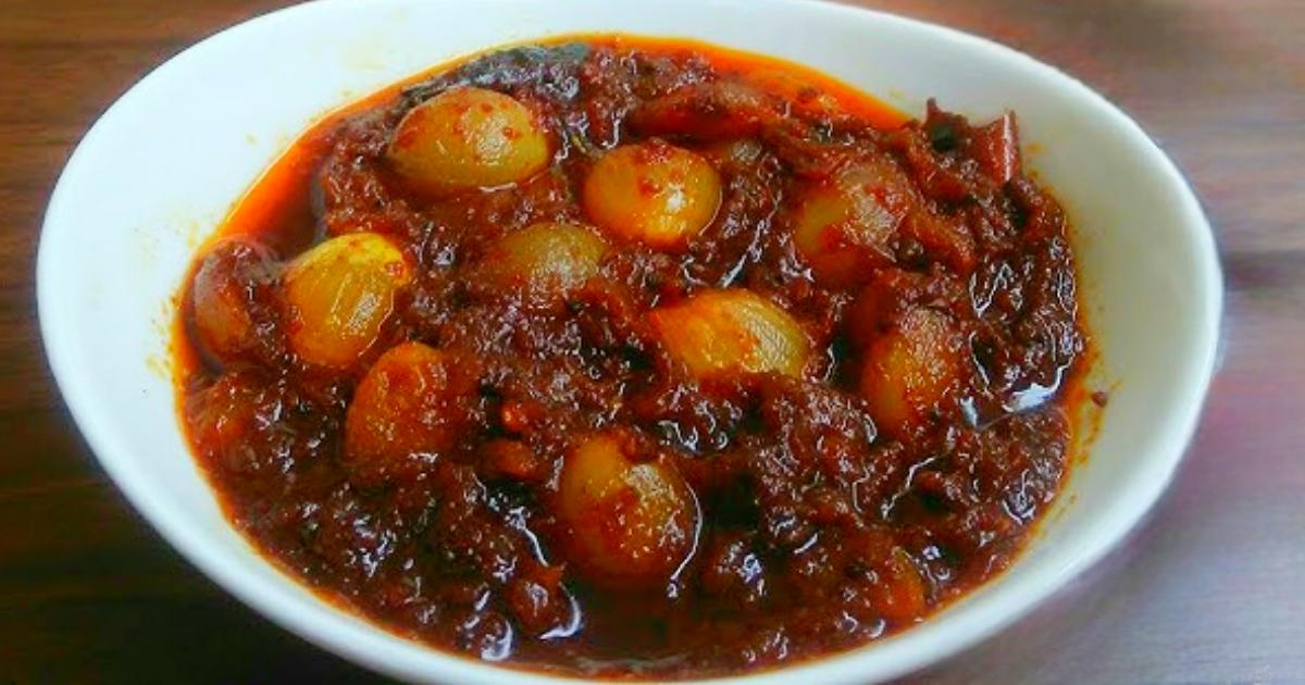 Kerala style Onion Pickle Recipe