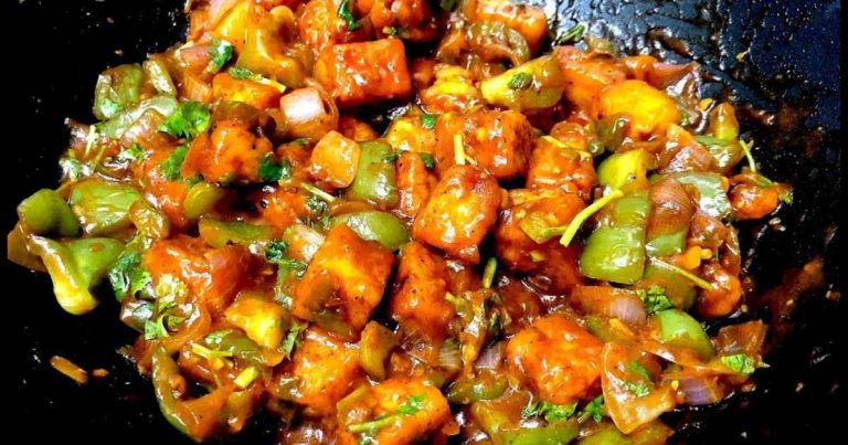 Simple Chilli Paneer Recipe