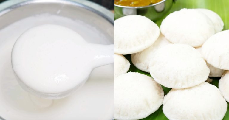 Soft idli Batter Recipe trick