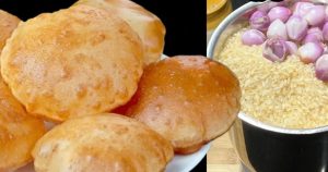 Poori recipe using ration rice