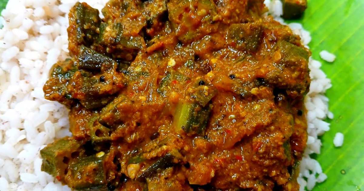 Vendakka mezhukkivaratti Recipe