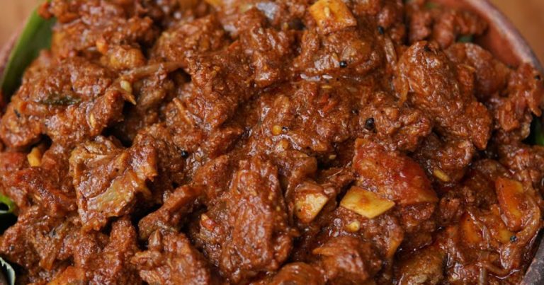 Kerala Style Beef Curry Recipe