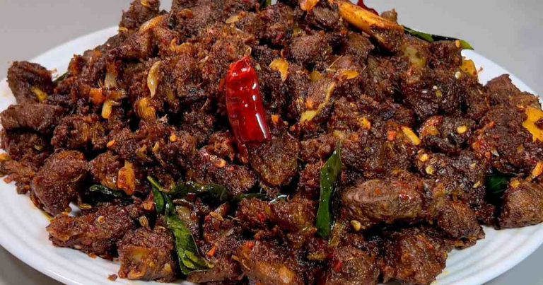 Kerala Style Beef Fry Recipe