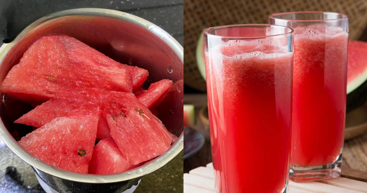 Watermelon juice recipe