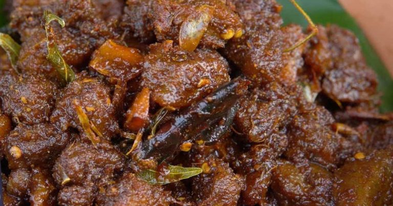 Kerala Style Beef Fry Recipe