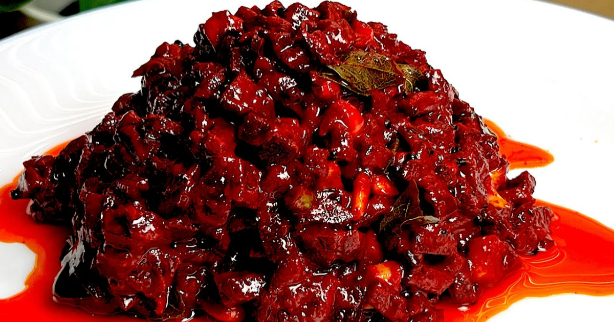 Kerala Style Beetroot Pickle Recipe