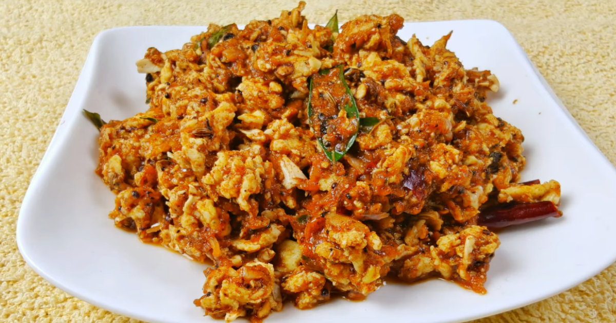 Easy 5 minutes Mutta Varaval Recipe