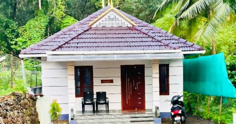 11 lakhs 680 sqft low cost home plan