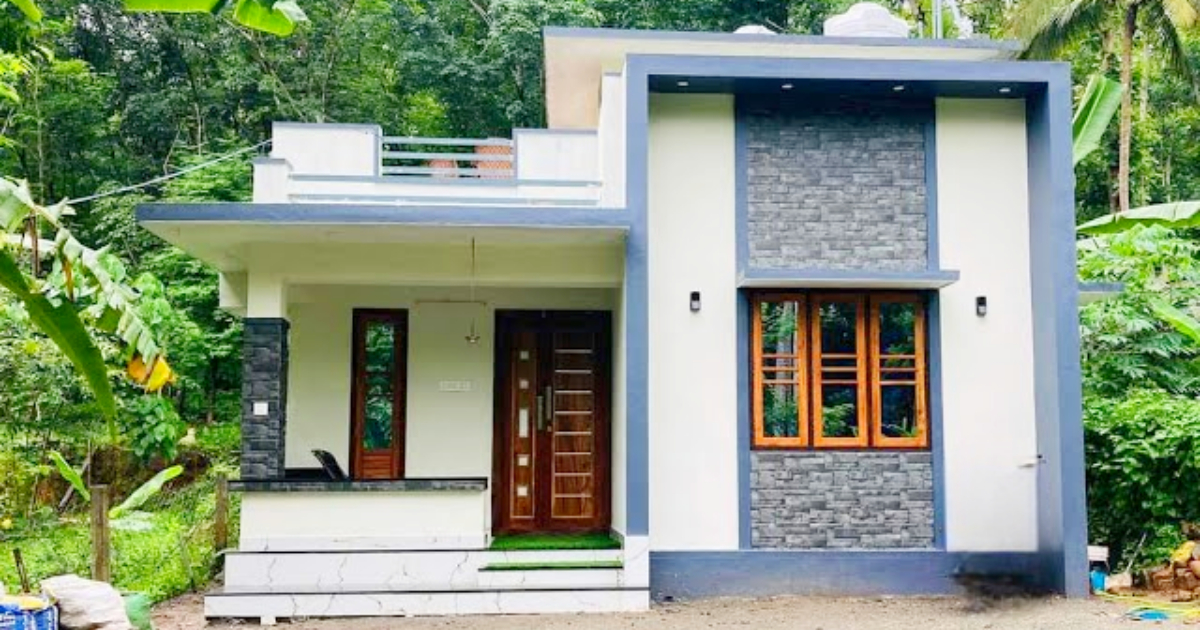 5 Cent 13.5 lakhs low budget home plan