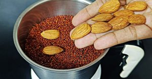 Heathy Ragi Badam Recipe