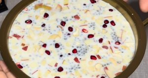 Creamy Vermicelli Fruit Drink