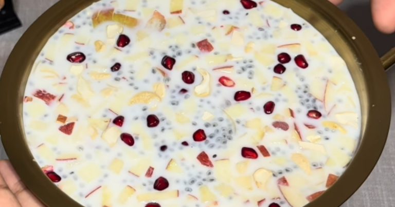 Creamy Vermicelli Fruit Drink