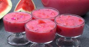 Creamy Watermelon Drink Recipe
