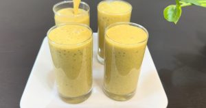 Healthy Ragi Smoothie Drink Recipe
