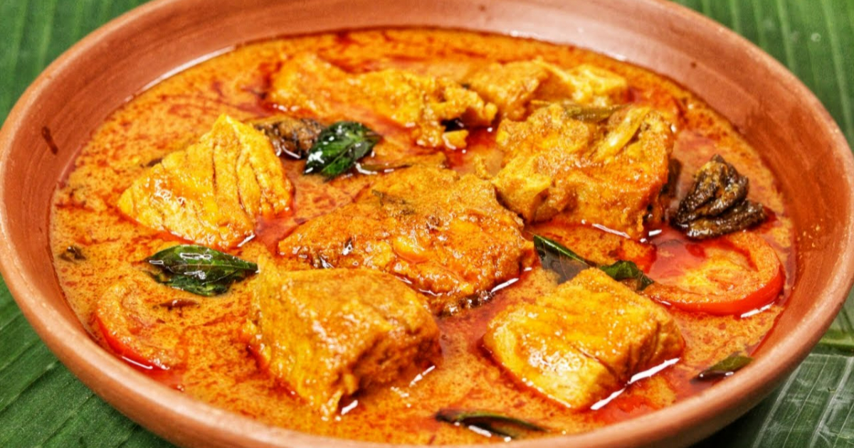 Hotel-Style Kerala Fish Curry with Coconut